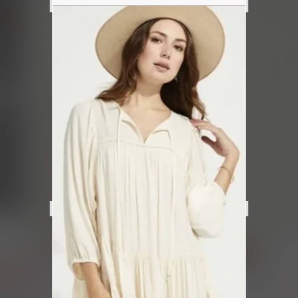 Gentle Fawn size XS cream dress